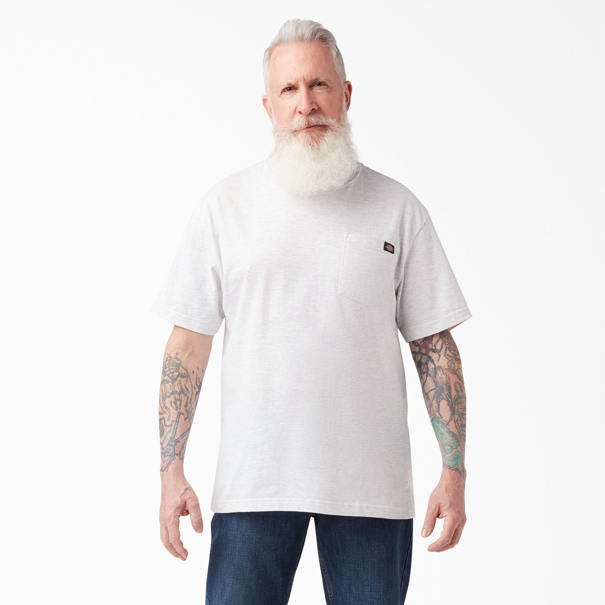 Dickies t shirt deals with pocket