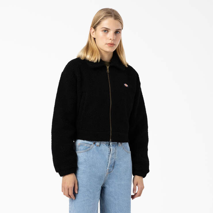 Women's Palmerdale Fleece Jacket - Black (BKX) image number 1