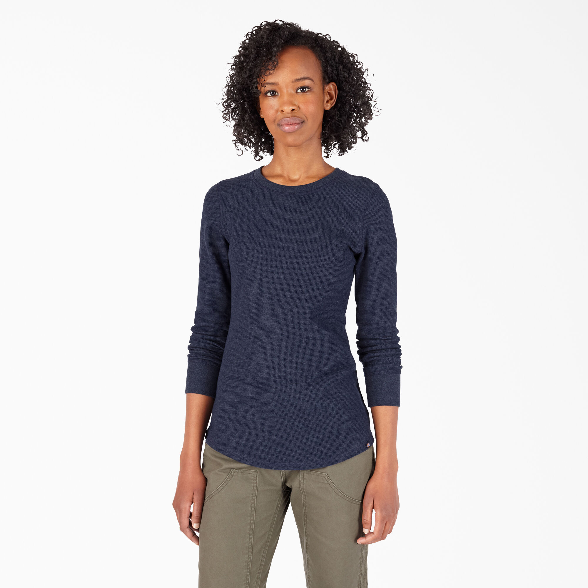 Navy thermal deals shirt
