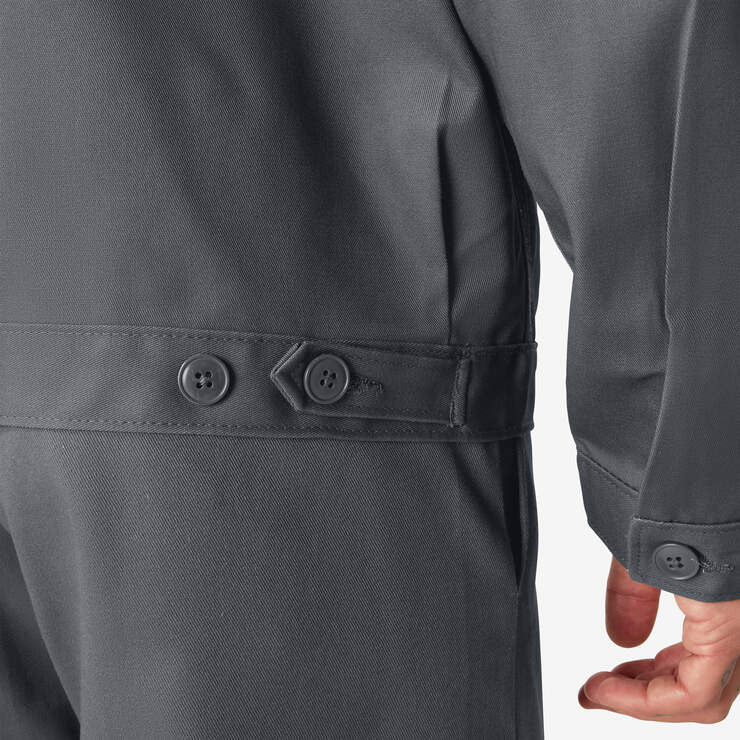 Unlined Eisenhower Jacket - Charcoal Gray (CH) image number 9