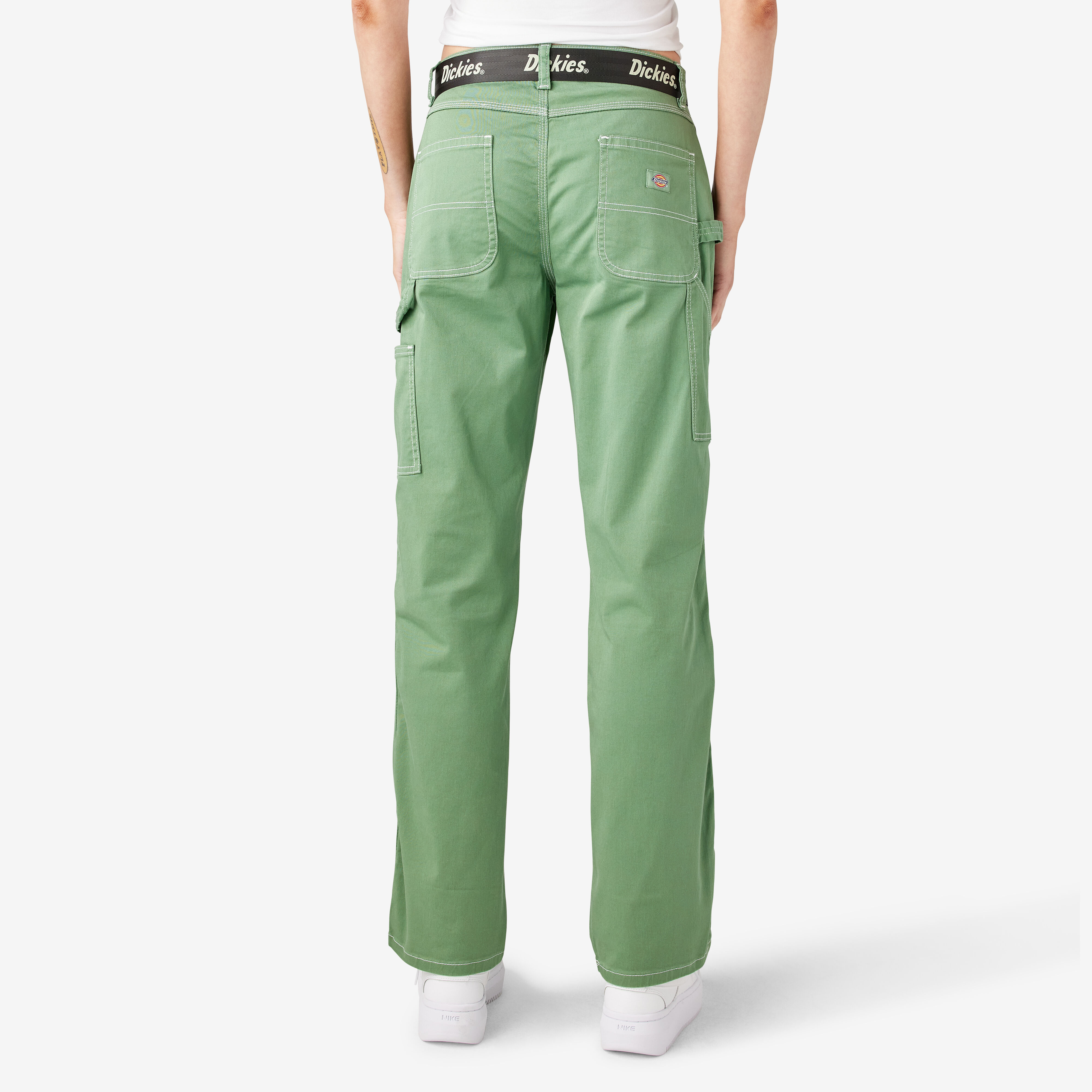 Dickies belted sales green carpenter pants