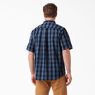 Short Sleeve Woven Shirt - Ink Navy Dusty Blue Plaid &#40;N2P&#41;