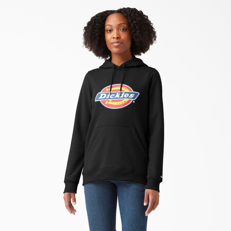 Women&#39;s Heavyweight Logo Pullover - Black &#40;KBK&#41;