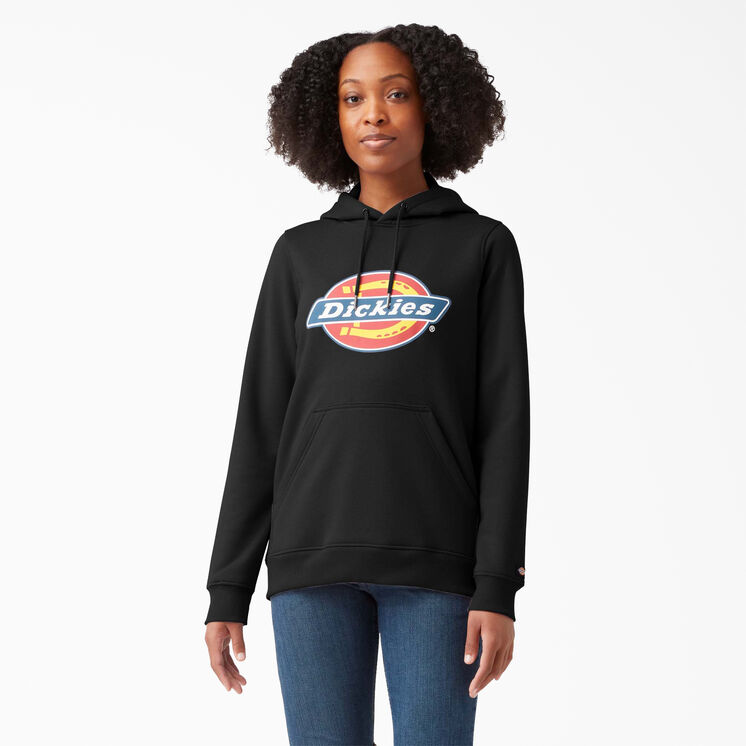 Women&#39;s Heavyweight Logo Pullover - Black &#40;KBK&#41;