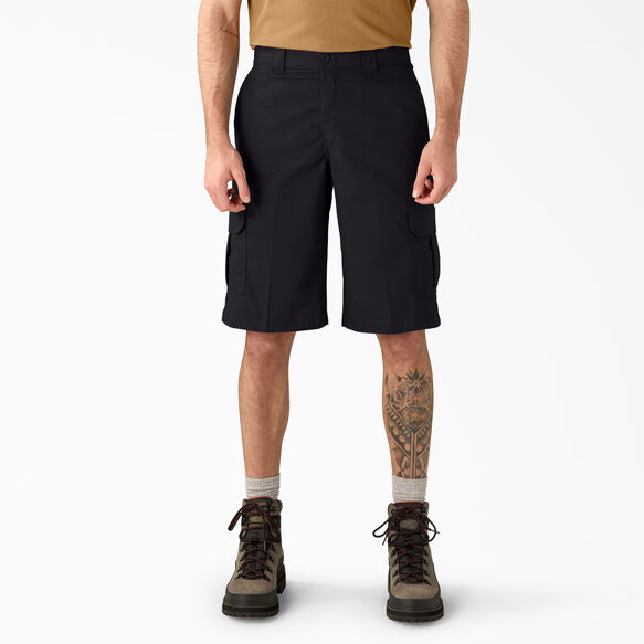 Short cargo d&eacute;contract&eacute;, 13&nbsp;po - Black &#40;BK&#41;
