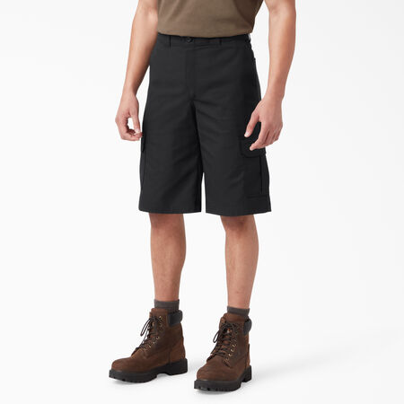 Short cargo d&eacute;contract&eacute;, 13&nbsp;po - Black &#40;BK&#41;