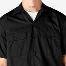 Short Sleeve Work Shirt - Black &#40;BK&#41;