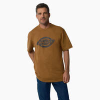 T-shirt épais à manches courtes et à logo - Brown Duck (BD)
