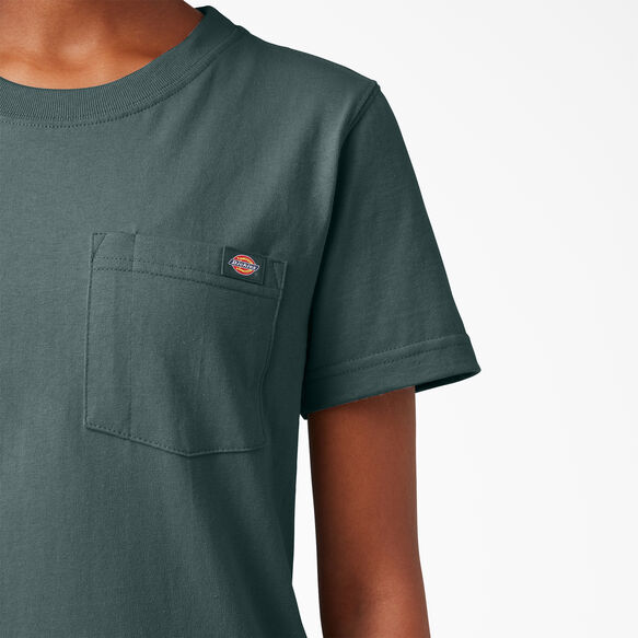 T-shirt &eacute;pais &agrave; manches courtes pour femmes - Lincoln Green &#40;LN&#41;