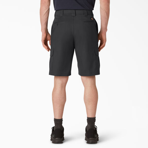 Short cargo refroidissant &agrave; ceinture adaptable, 11&nbsp;po - Black &#40;BK&#41;