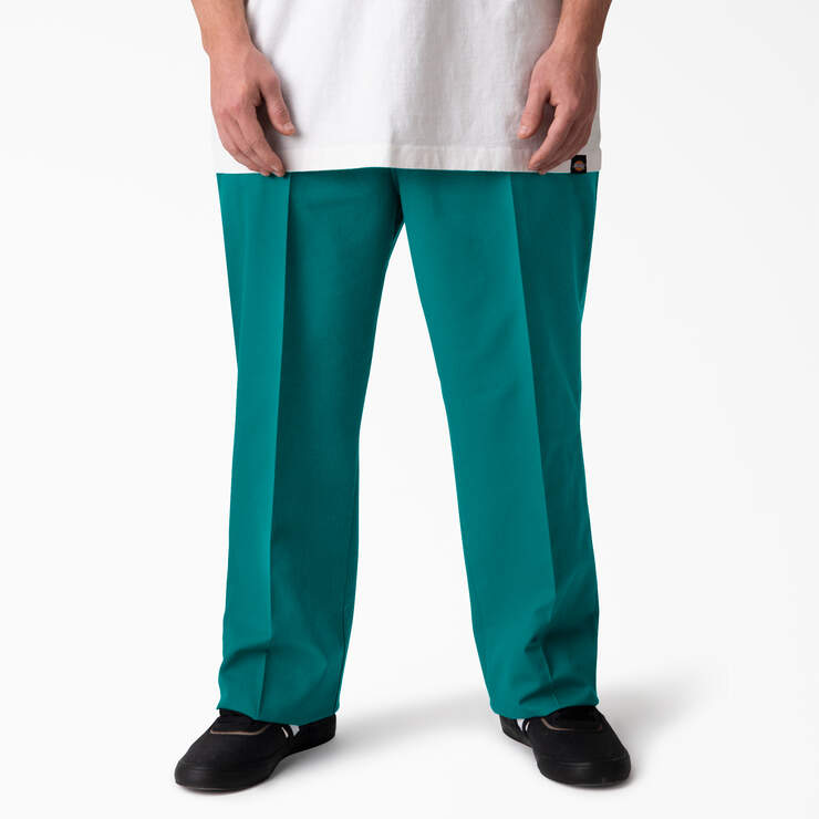 Pantalon en molleton Relaxed Fit - Vert kaki - HOMME