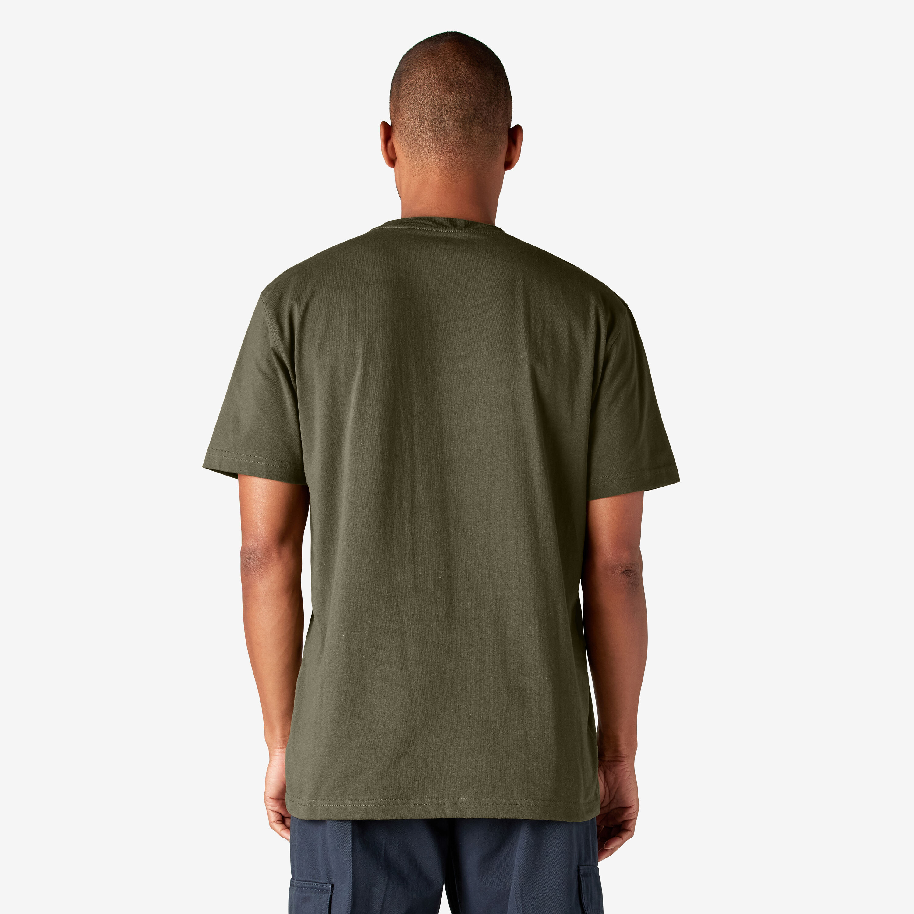 Short Sleeve Heavyweight Crew Neck T Shirt Mens Shirts Dickies