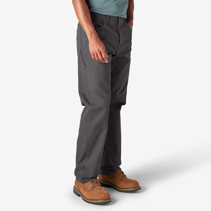 Pantalon menuisier de coupe décontractée en coutil épais - Rinsed Slate (RSL) numéro de l’image 4