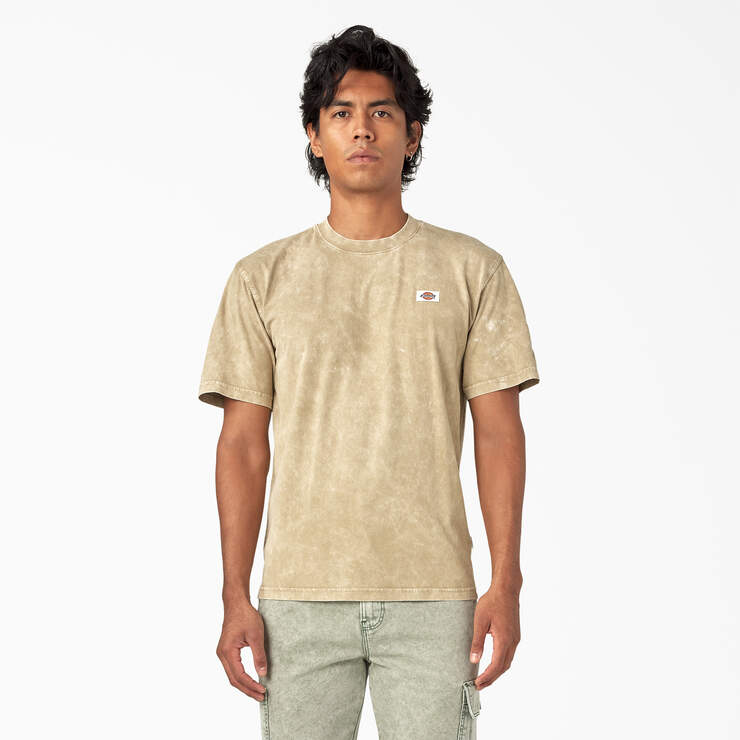 Newington T-Shirt - Sandstone Overdyed Acid Wash (AWA) image number 1