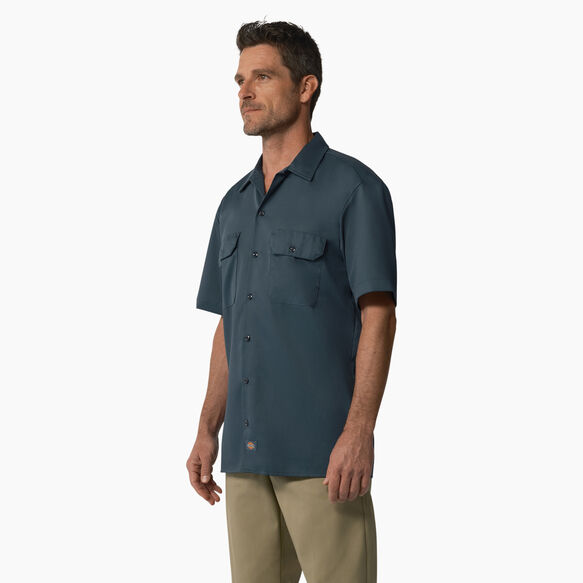 Short Sleeve Work Shirt - Airforce Blue &#40;AF&#41;