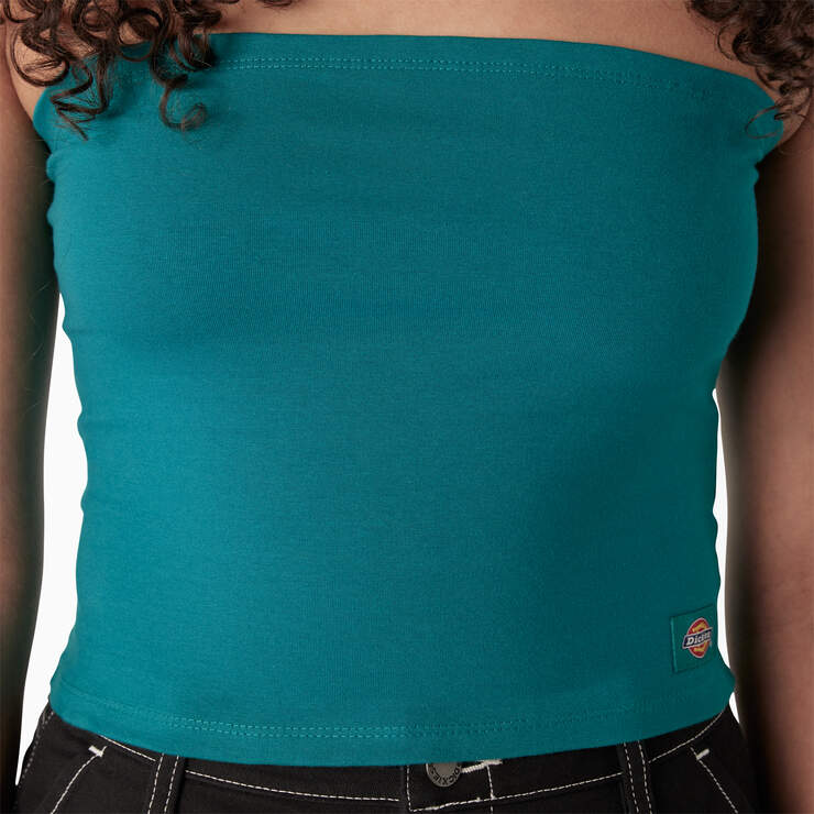 Haut tube en tricot pour femmes - Deep Lake (DL2) numéro de l’image 5