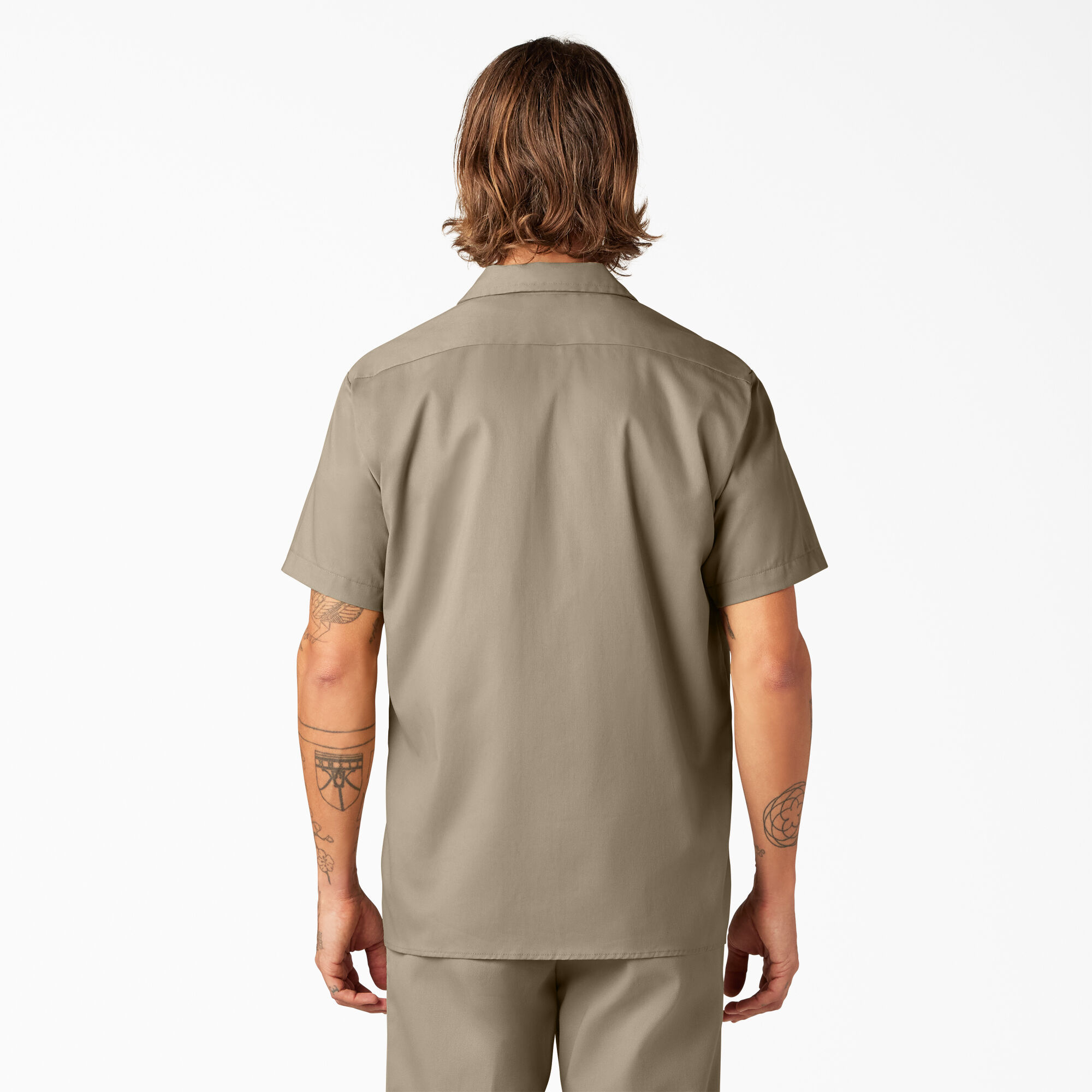 Dickies slim fit shirt sales