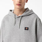 Chandail &agrave; capuchon de coupe d&eacute;contract&eacute;e avec logo skateboard Dickies sur la poitrine - Heather Gray &#40;HG&#41;