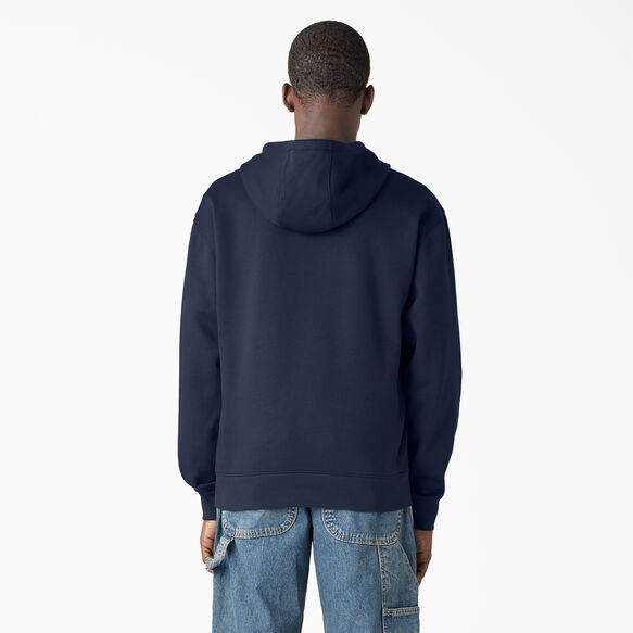 Water Repellent Camo Logo Hoodie - Ink Navy &#40;IK&#41;
