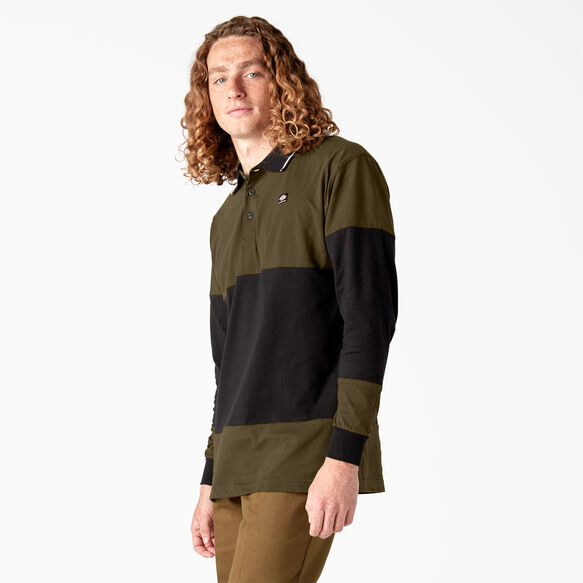 Dickies Skateboarding Rugby Polo - Dark Olive &#40;DV9&#41;