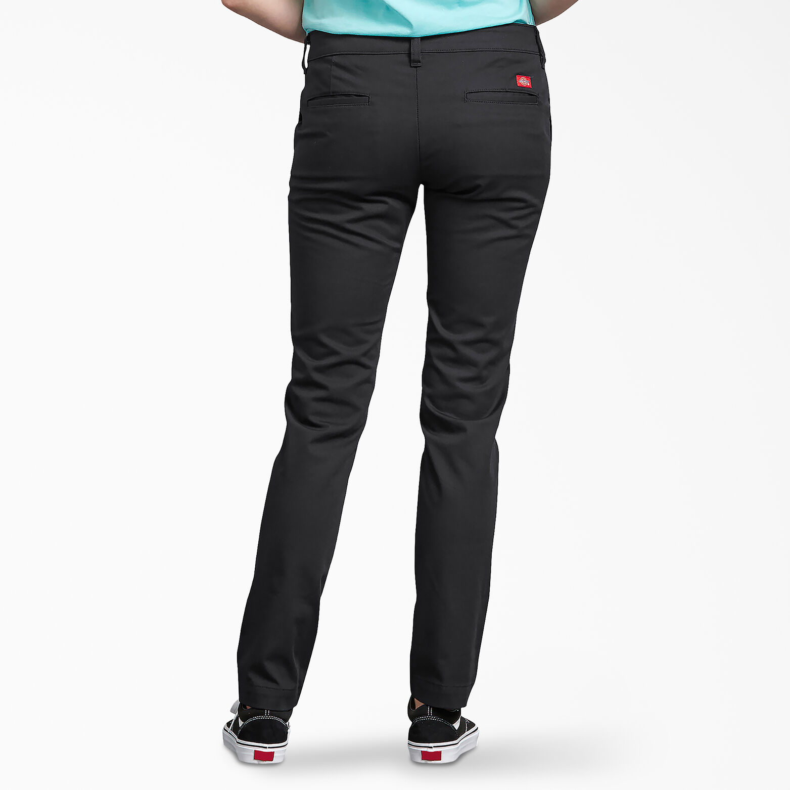 Women's Stretch Twill Pants Rinsed Black | Women's Pants | Dickies Canada