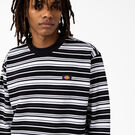 Westover Striped Crew Neck Sweatshirt - Black Variegated Stripe &#40;BSA&#41;