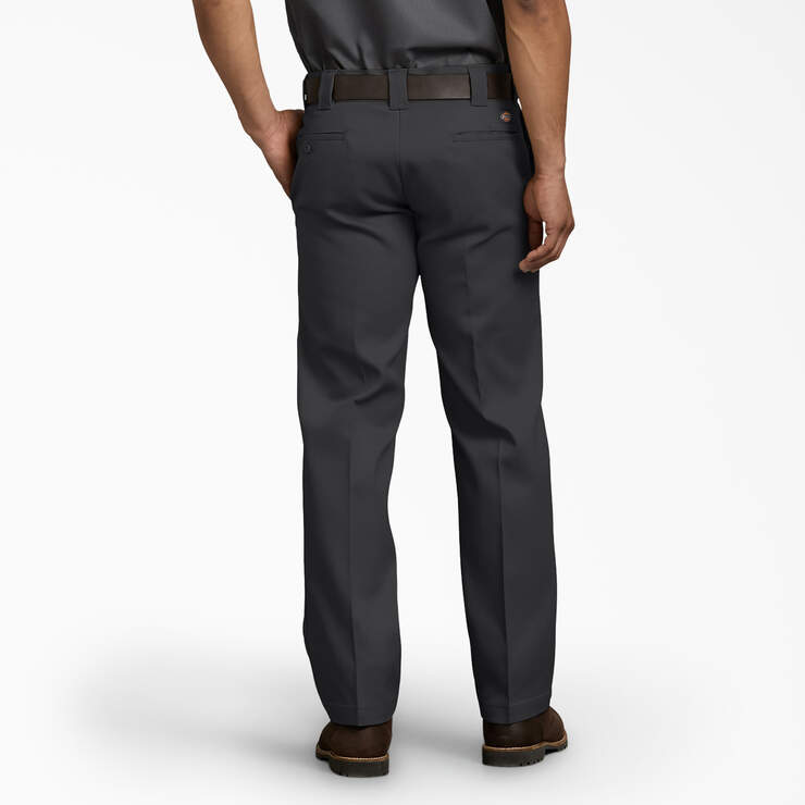 Men's 873 FLEX Slim Fit Work Pants - Black (BK) image number 2
