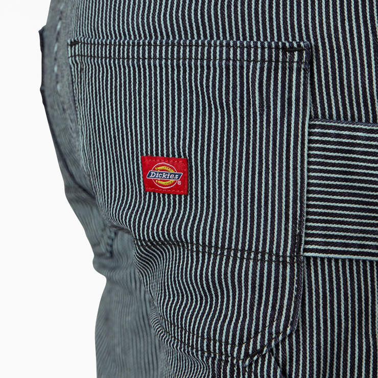 Pantalon menuisier de coupe décontractée à rayures hickory FLEX pour femmes - Rinsed Hickory Stripe (RHS) numéro de l’image 9