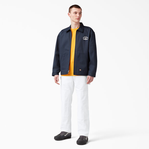 Relaxed Fit Double Knee Carpenter Painter&#39;s Pants - White &#40;WH&#41;
