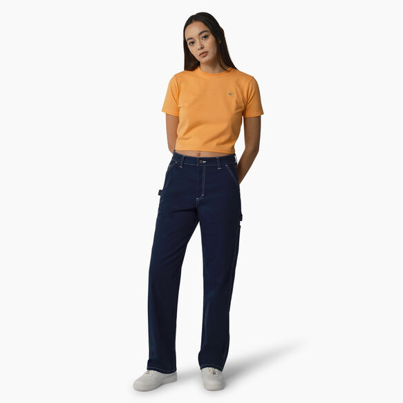 T-shirt court Maple Valley pour femmes - Papaya w/ Cloud Stitching &#40;YCS&#41;