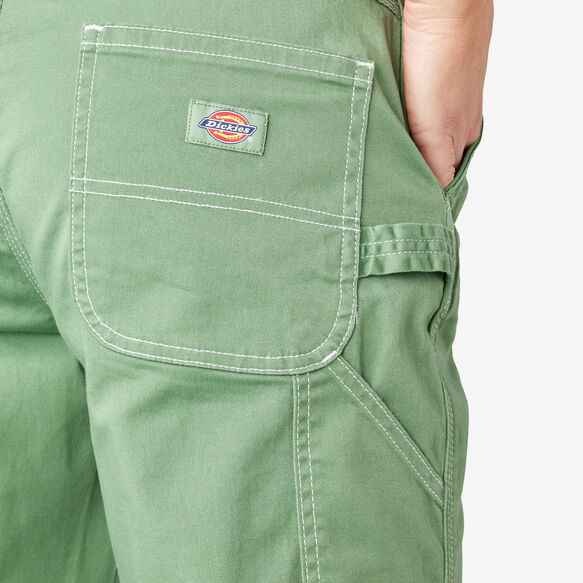 Women&#39;s Relaxed Fit Carpenter Pants - Dark Ivy &#40;D2I&#41;