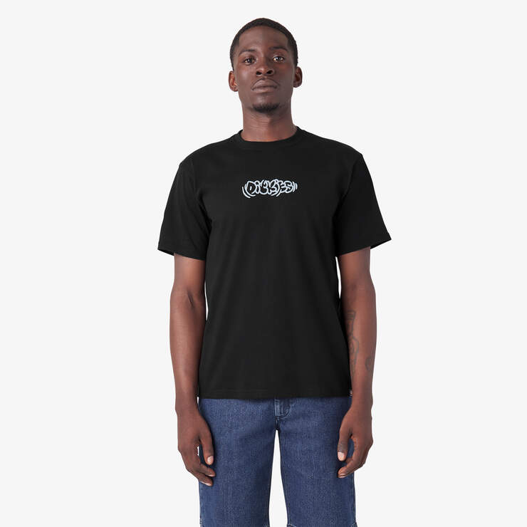 T-shirt Quinter de skateboard Dickies - Black (KBK) numéro de l’image 1