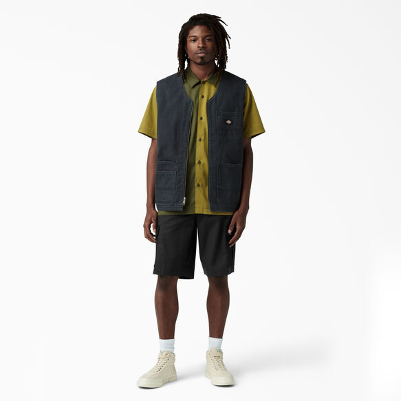 Short cargo en mat&eacute;riaux assortis, 11&nbsp;po - Black &#40;BKX&#41;