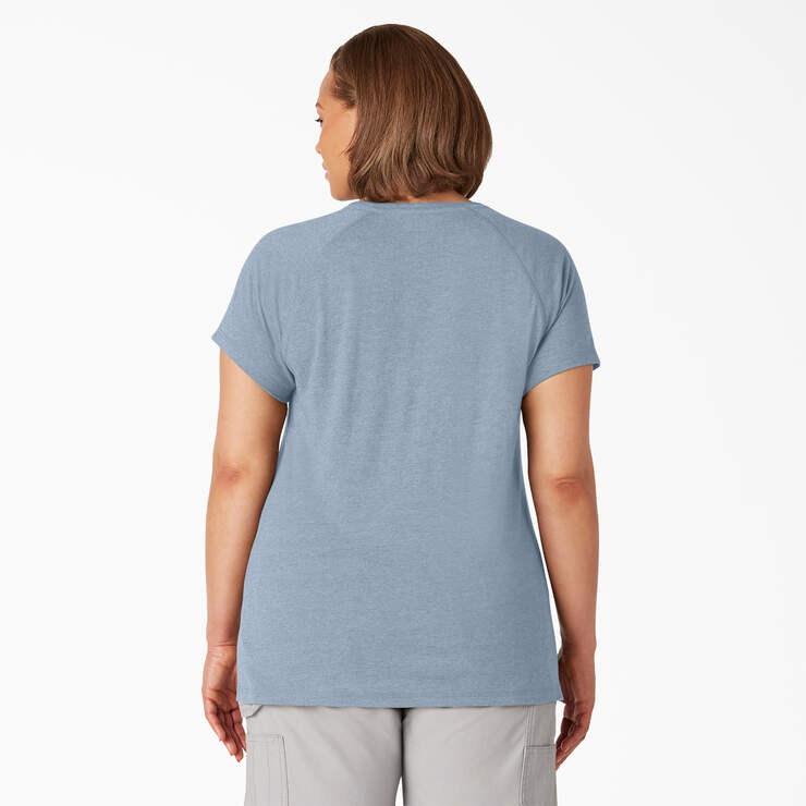 T-shirt taille plus à manches courtes Temp-iQ® Performance pour femmes - Fog Blue (FE) numéro de l’image 2