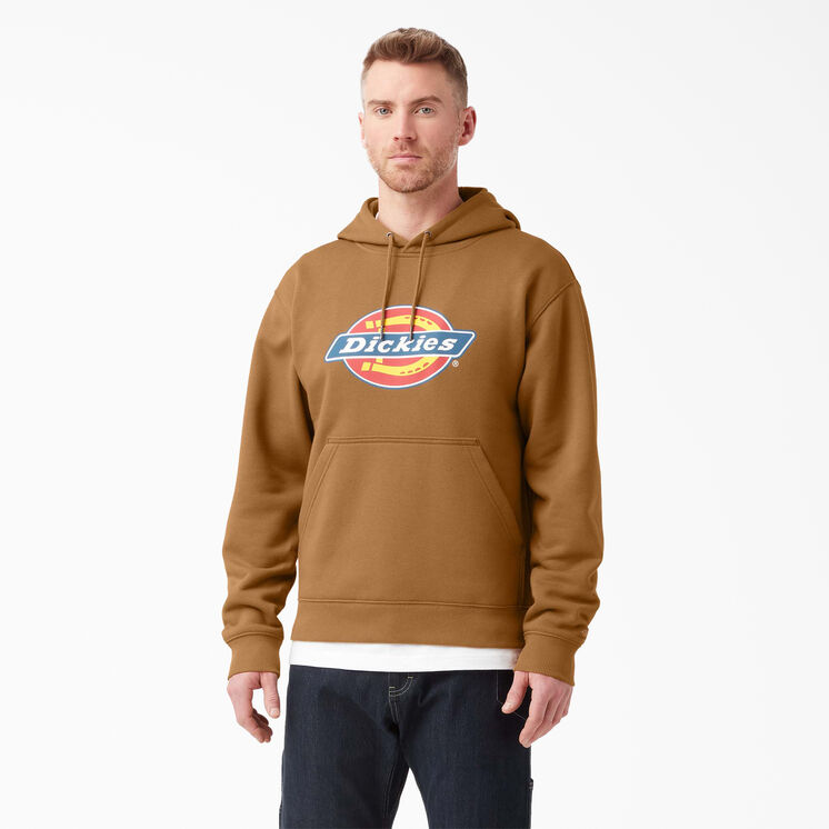 Water Repellent Logo Hoodie - Brown Duck &#40;BD&#41;