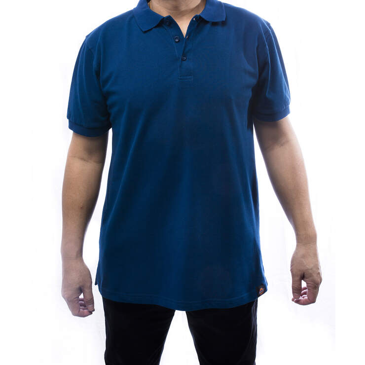Men's Short Sleeve Polo Shirt - Navy Blue (NV) image number 1