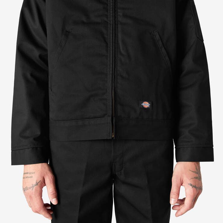 Insulated Eisenhower Jacket - Black (BK) image number 14
