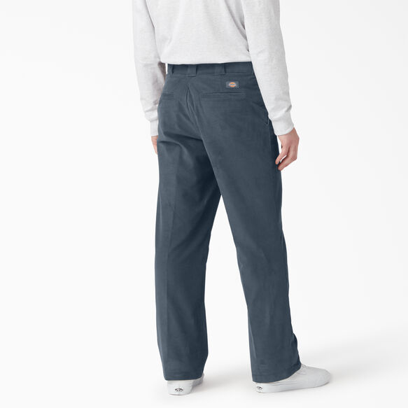 Pantalon en velours c&ocirc;tel&eacute; de coupe standard - Airforce Blue &#40;AF&#41;