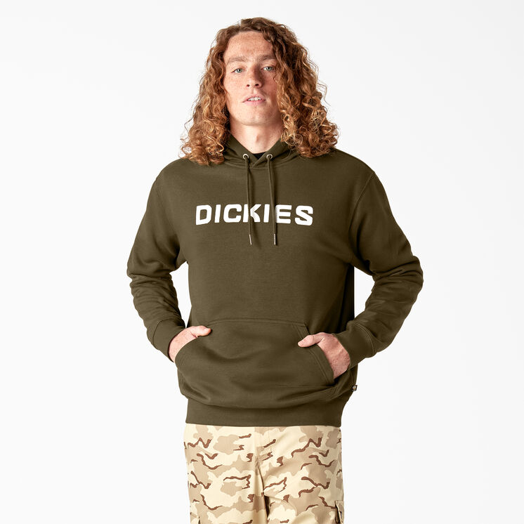 Dickies Skateboarding Graphic Hoodie - Dark Olive &#40;DV9&#41;