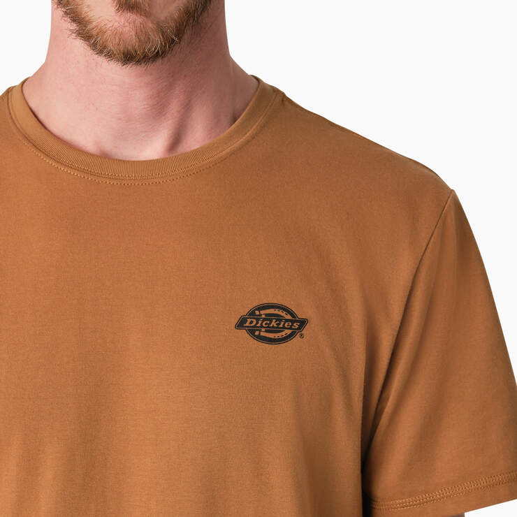 Cooling Performance Graphic T-Shirt - Brown Duck (BD) image number 5