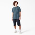 Heavyweight Heathered Short Sleeve Pocket T-Shirt - Baltic Blue &#40;BUD&#41;