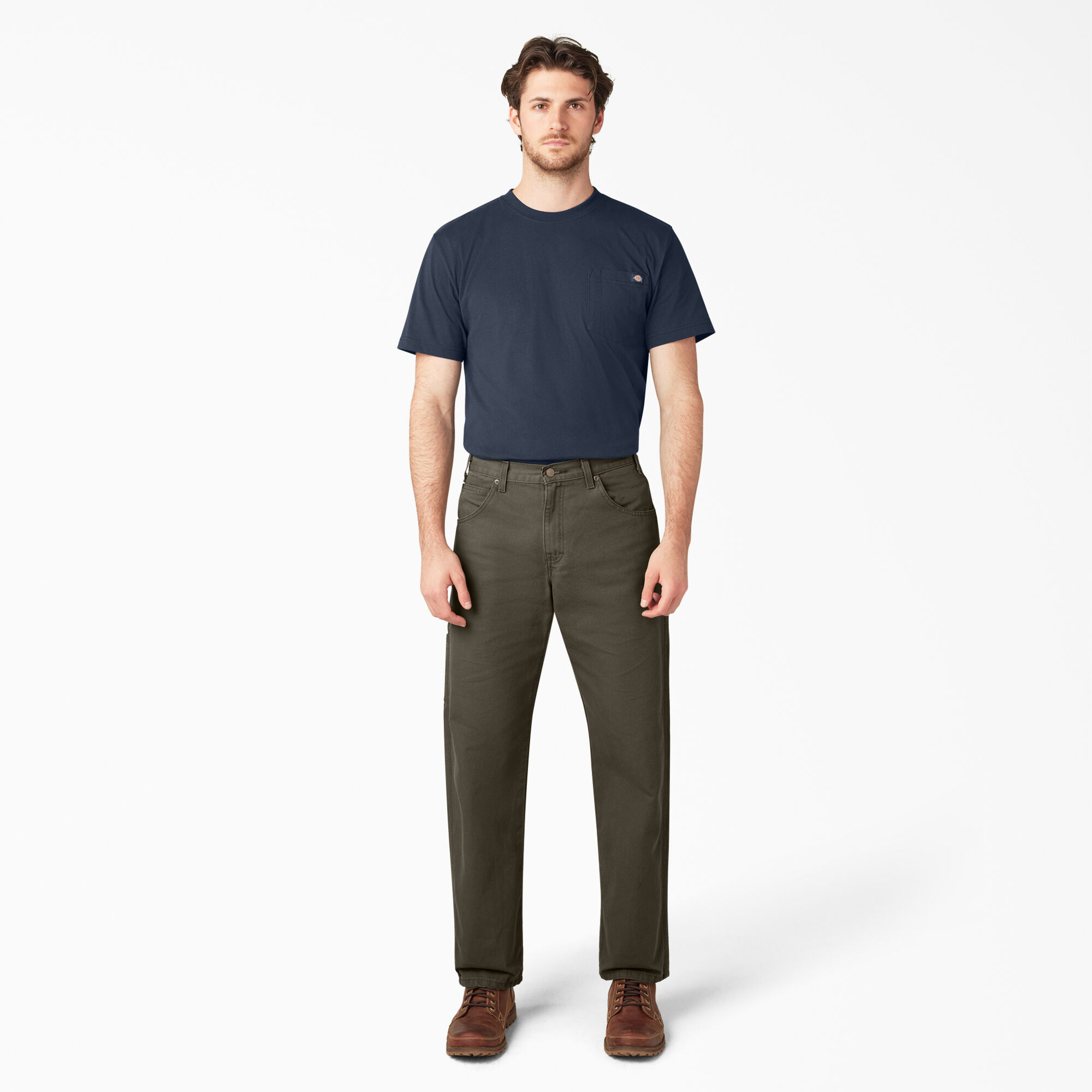 Dickies men's relaxed sales fit duck carpenter jean