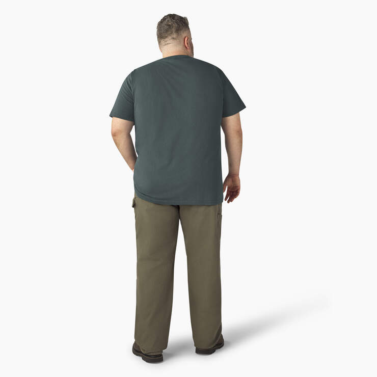 T-shirt épais à manches courtes et à poche - Lincoln Green (LN) numéro de l’image 12
