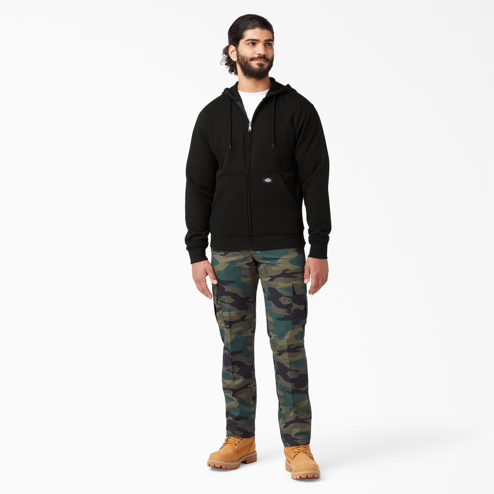 Dickies midweight fleece pullover cheap hoodie