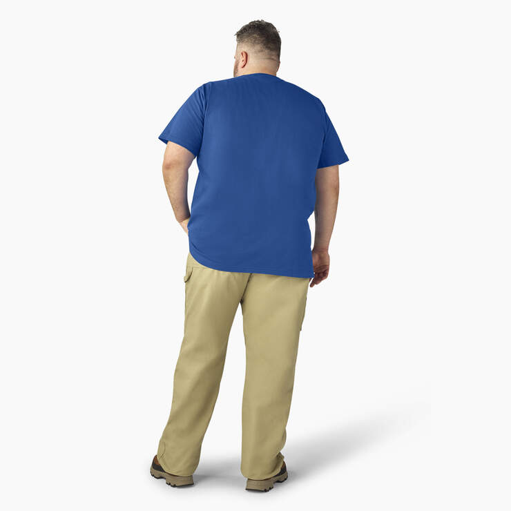 T-shirt épais à manches courtes et à poche - Royal Blue (RB) numéro de l’image 12