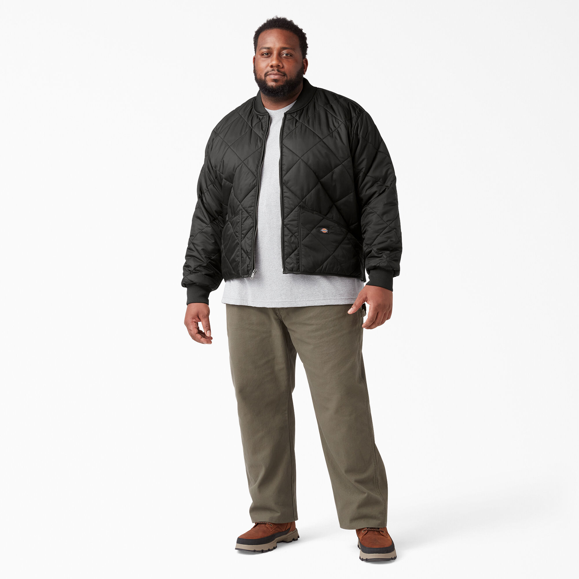 Diamond Quilted Nylon Jacket for Men Dickies Dickies Canada