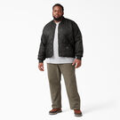 Veste piqu&eacute;e en losange - Black &#40;BK&#41;