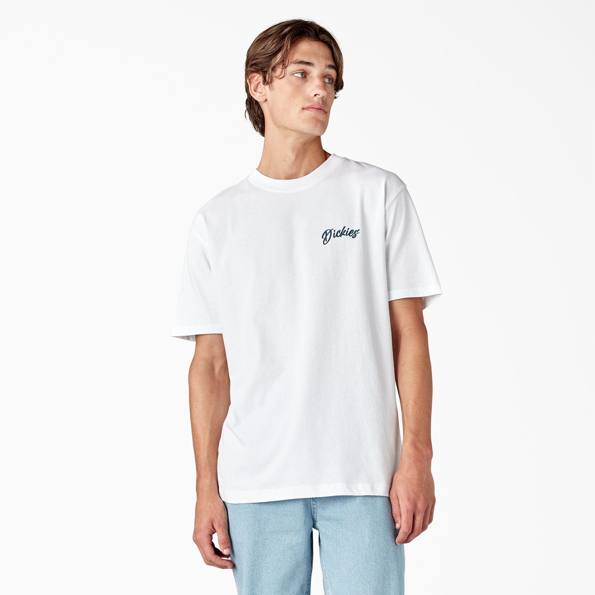 Dickies white on sale t shirt