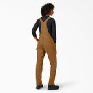 Women&#39;s Duck Double Front Bib Overalls - Rinsed Brown Duck &#40;RBD&#41;