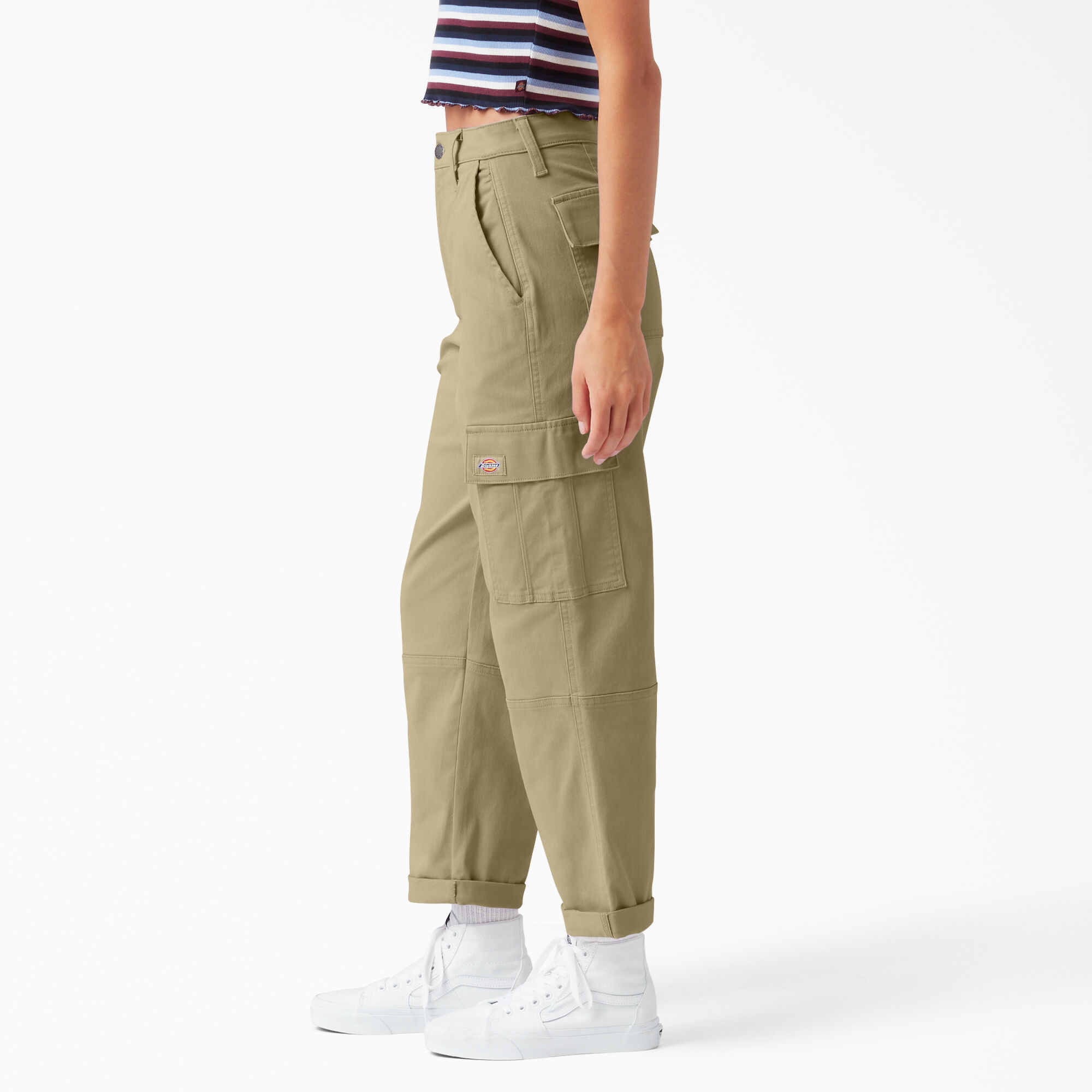 Crop outlet cargo pants